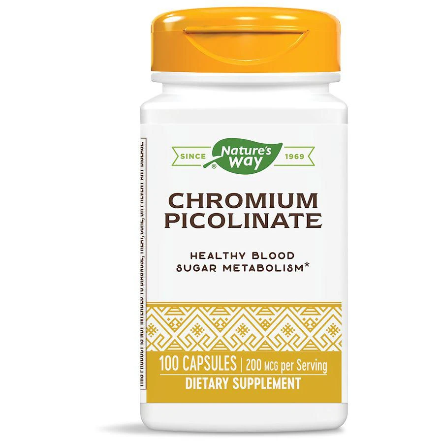 商品Nature's Way|Chromium Picolinate Capsules,价格¥83,第1张图片
