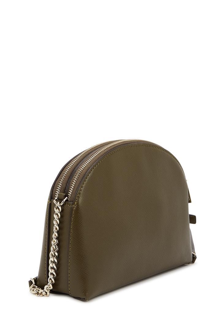 商品Kate Spade|Spencer green leather cross-body bag,价格¥1285,第4张图片详细描述