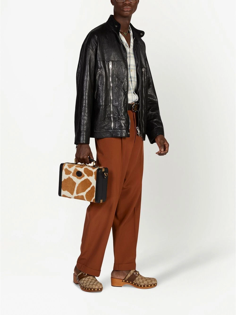 商品Gucci|Gucci 男士衬衫 685946ZAIKH9738 花色,价格¥3483,第4张图片详细描述