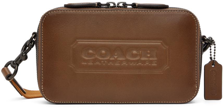 商品Coach|Brown Charter Slim Crossbody Bag,价格¥2168,第1张图片