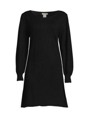 商品Max Studio|Mini A Line Sweater Dress,价格¥369,第5张图片详细描述