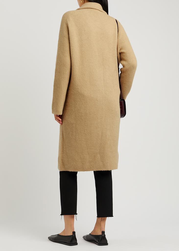 商品Vince|Sand brushed-knit coat,价格¥4810,第5张图片详细描述