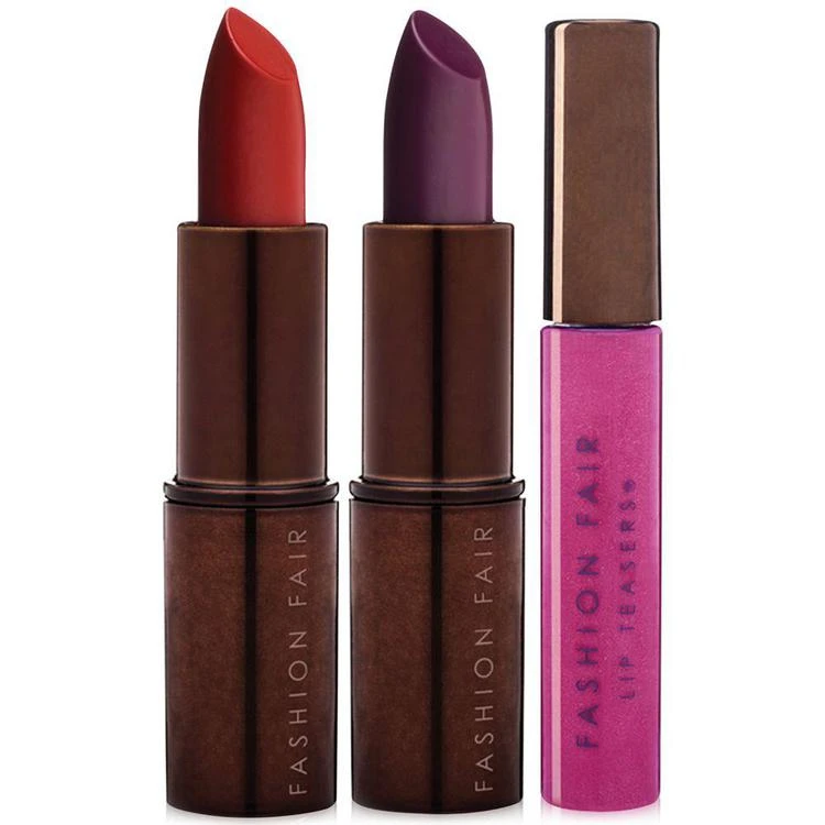商品Fashion Fair|3-Pc. Vintage Holiday Lip Pop Set,价格¥219,第1张图片