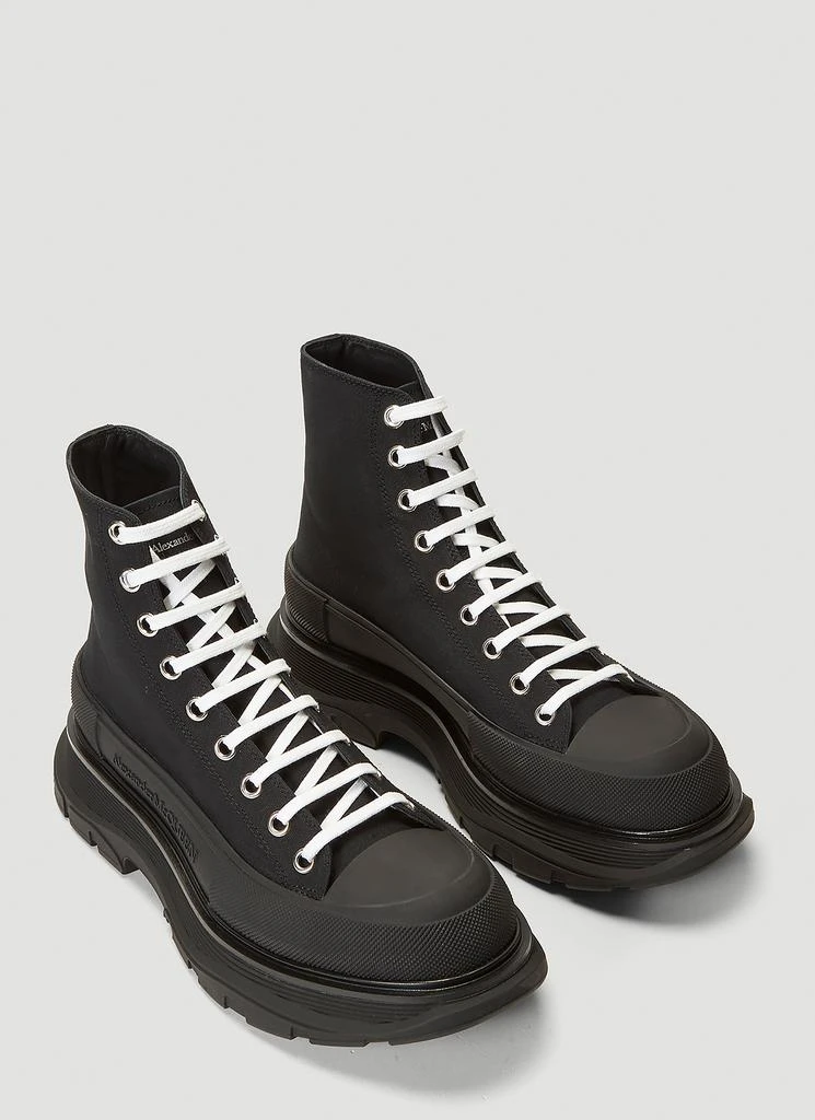 商品Alexander McQueen|Tread Lace-Up Boots,价格¥2718,第2张图片详细描述