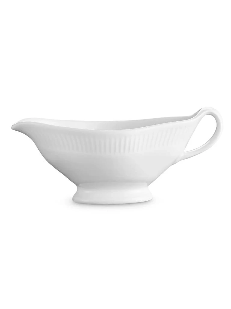 商品Pillivuyt|Plisse Porcelain Handled Sauceboat,价格¥345,第1张图片