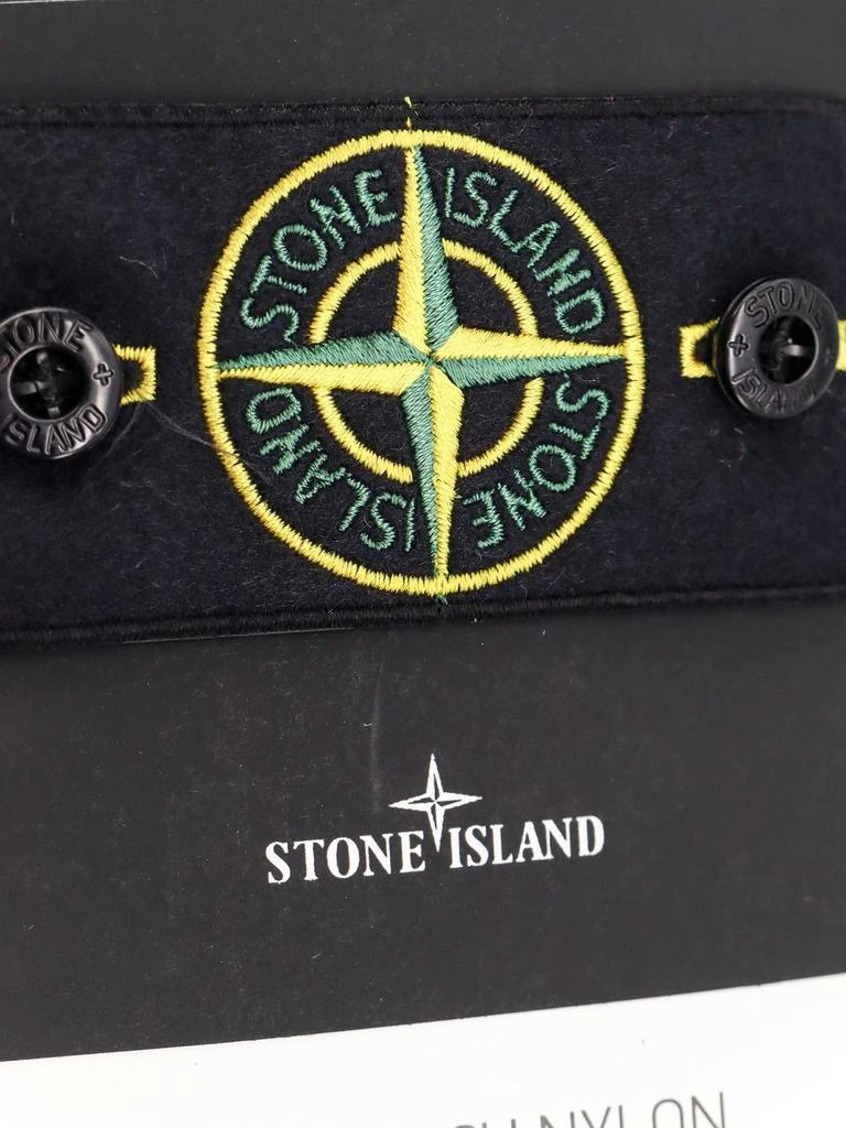 商品Stone Island|Stone Island Logo Patch Zip-Up Bomber Jacket,价格¥4645,第3张图片详细描述