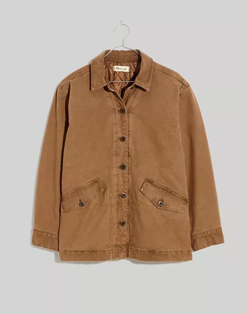 Garment-Dyed Crockett Canvas Jacket商品第5张图片规格展示