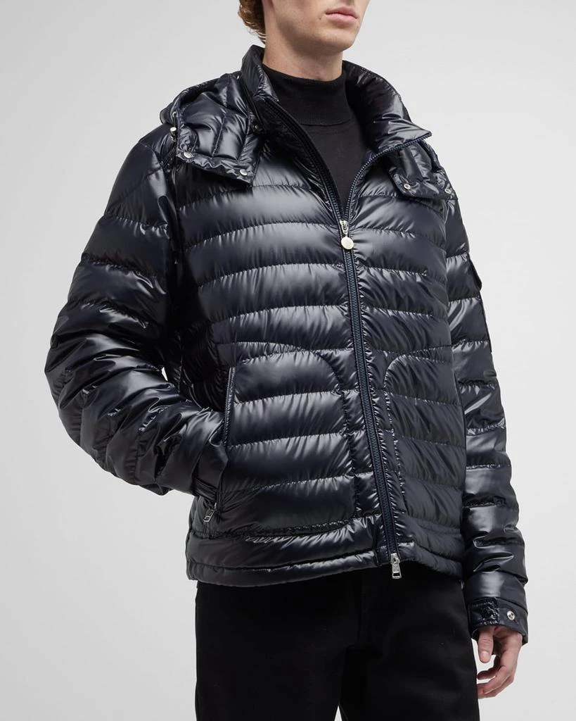 商品Moncler|Men's Lauros Channeled Down Jacket,价格¥15018,第1张图片