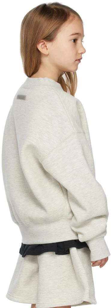 商品Essentials|Kids Off-White Pullover Sweatshirt,价格¥352,第4张图片详细描述