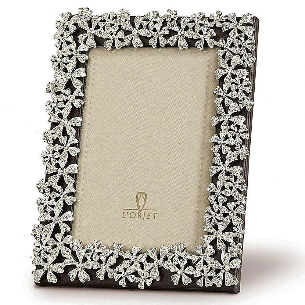 商品L'Objet|"Platinum Garland" Frame, 5" x 7",价格¥3359,第1张图片