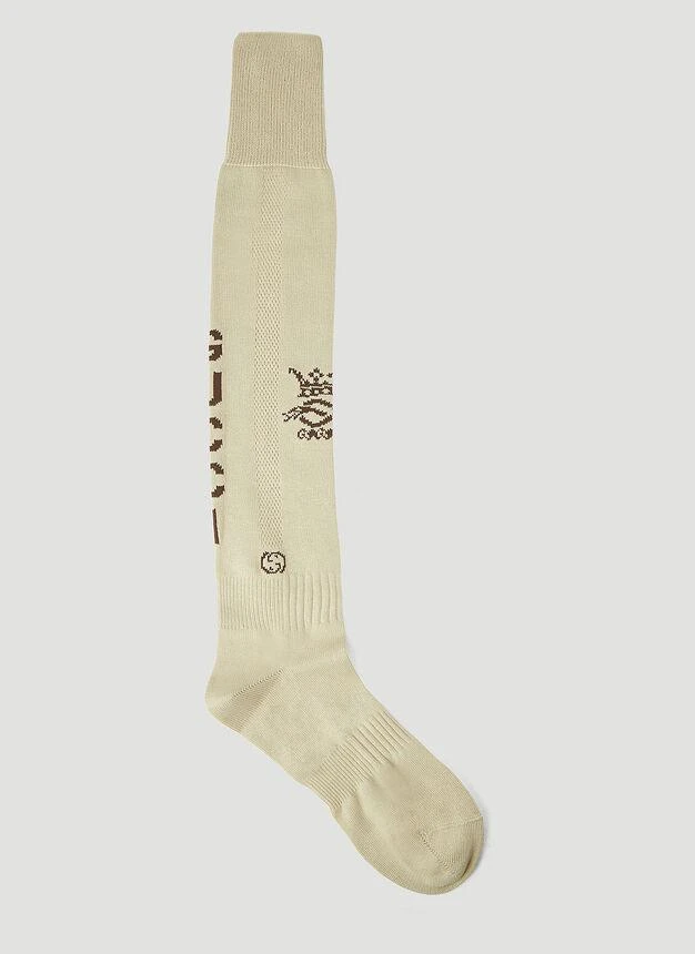 商品Gucci|Logo Sports Socks in Beige,价格¥1442,第2张图片详细描述