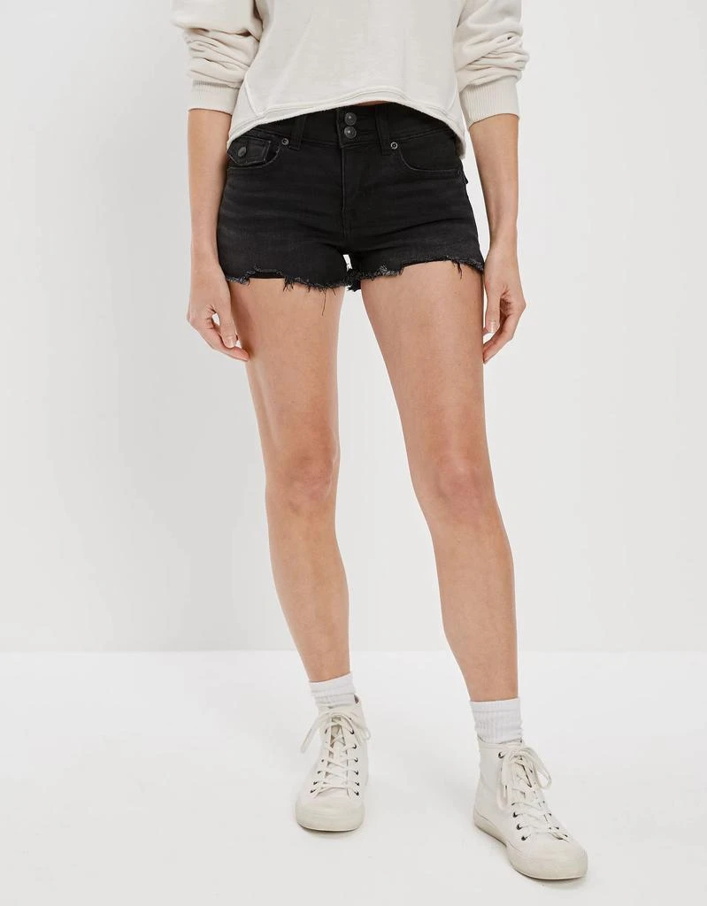 商品AE|AE Ne(x)t Level Low-Rise Denim Short Short,价格¥137,第3张图片详细描述