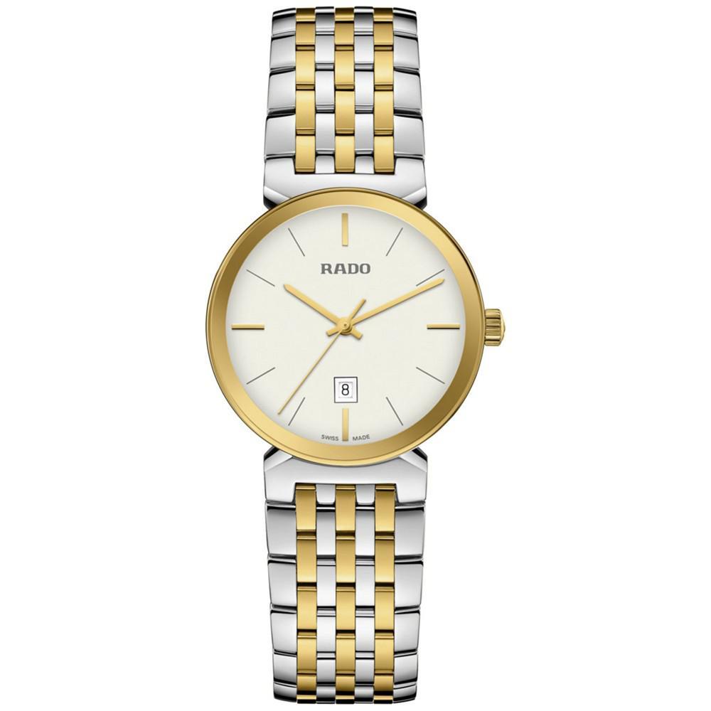 商品Rado|Florence Men's Gold-Tone Stainless Steel Bracelet Watch 30mm,价格¥6754,第1张图片