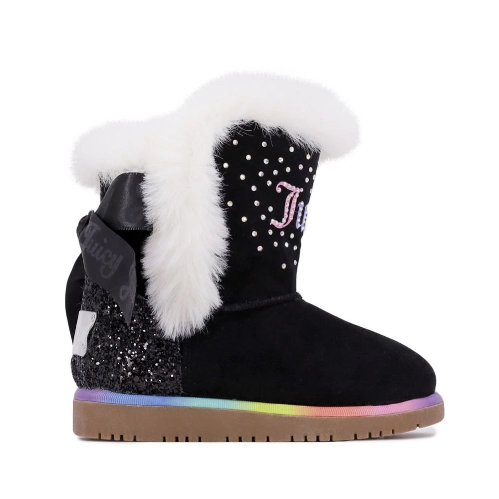 商品Juicy Couture|Toddler Girls Orange Grove Faux Fur Cozy Boot,价格¥159,第2张图片详细描述