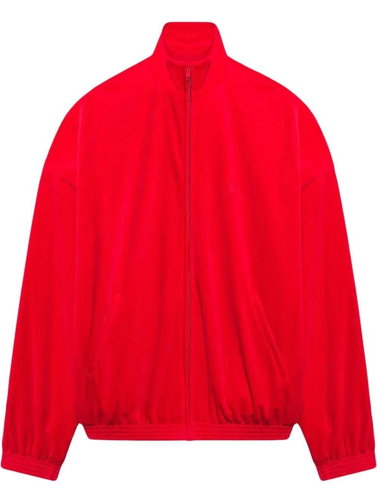 商品Balenciaga|Velvet Effect Tracksuit Jacket,价格¥5500,第1张图片