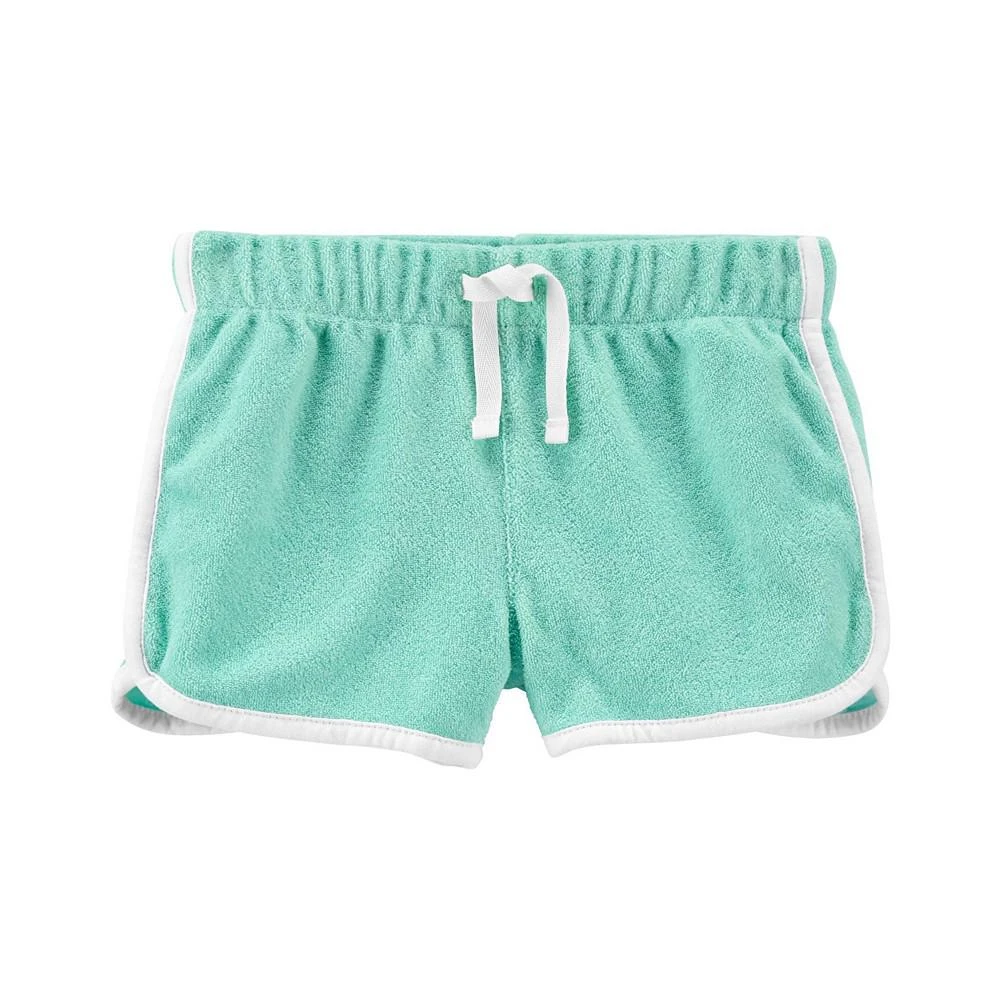 商品Carter's|Baby Girls Pull-On Terry Shorts,价格¥24,第1张图片详细描述