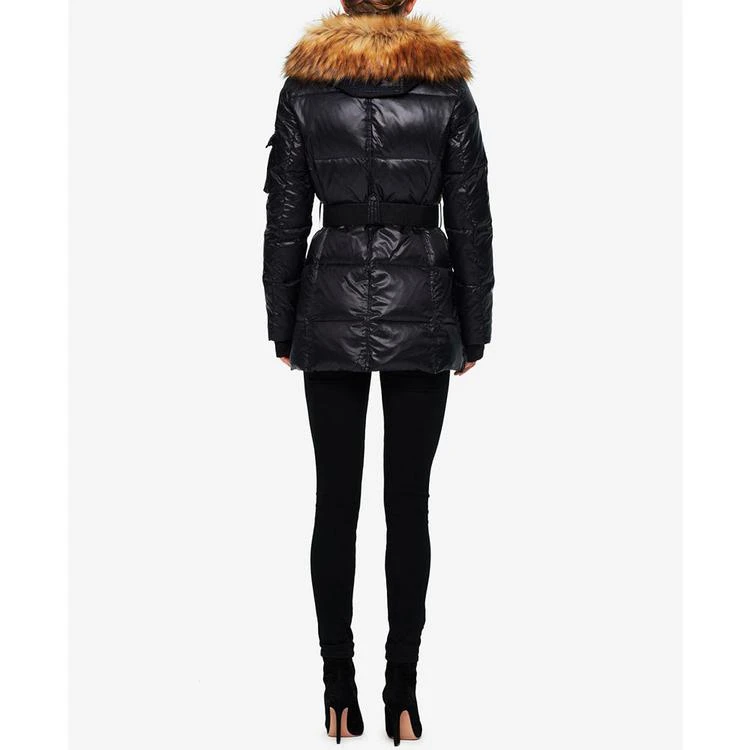 商品S13|Faux-Fur-Trim Down Puffer Coat,价格¥1421,第3张图片详细描述