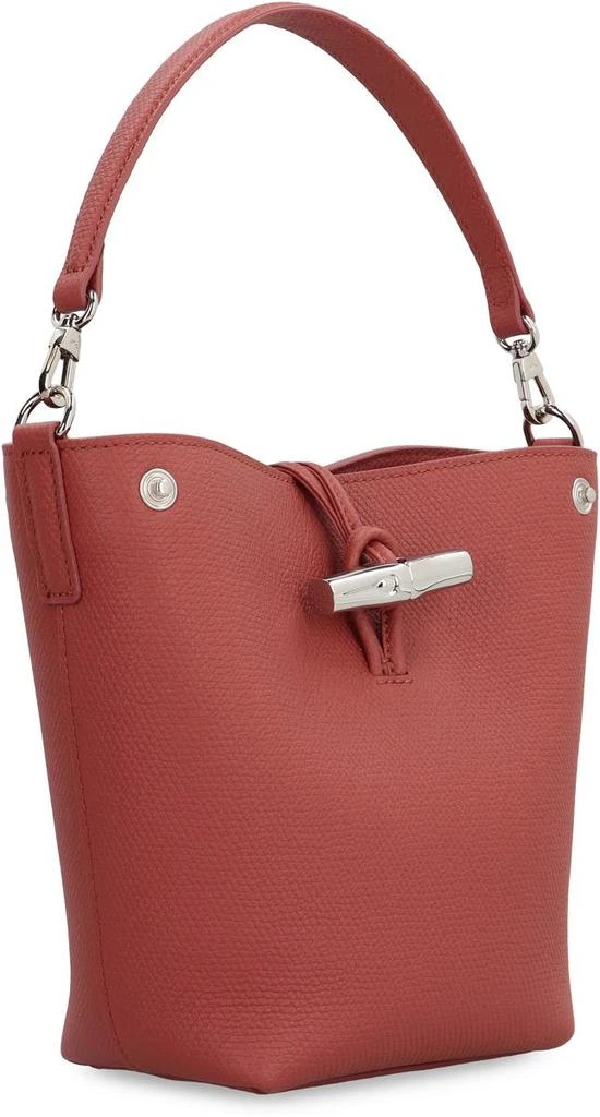 商品Longchamp|Longchamp Le Roseau Xs Leather Bucket Bag,价格¥3810,第3张图片详细描述