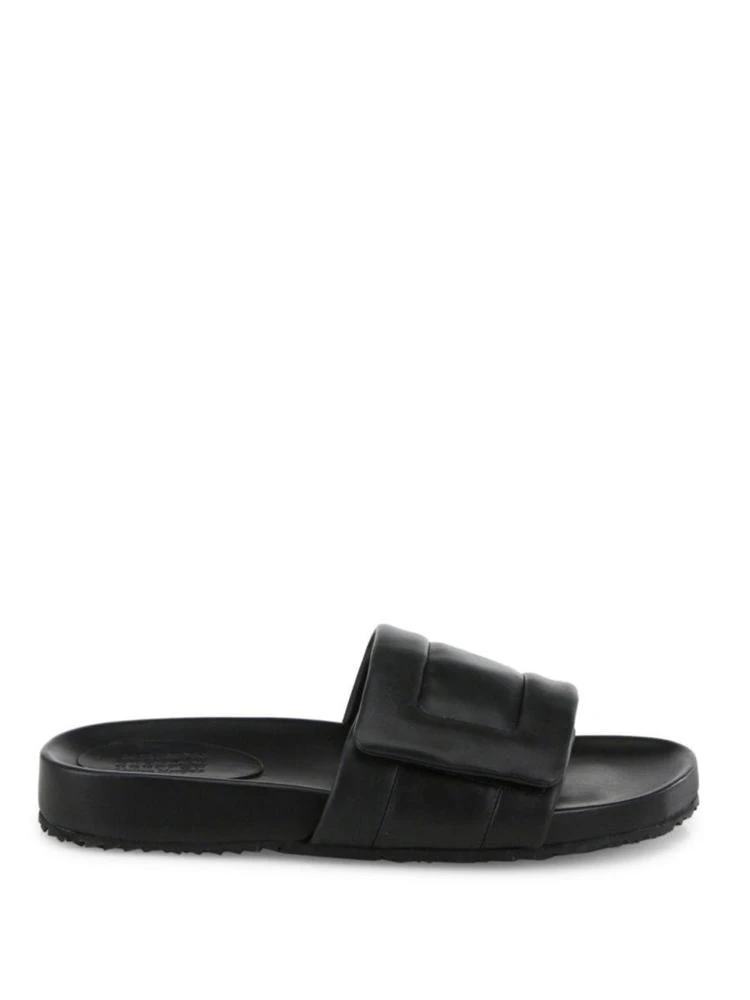 商品MAISON MARGIELA|Puff Leather Grip-Tape Slides,价格¥2962,第5张图片详细描述