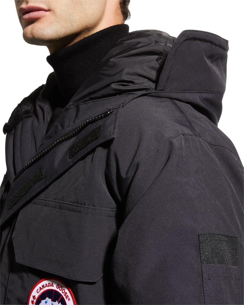Men's Expedition Fusion Fit Hooded Parka Coat商品第4张图片规格展示
