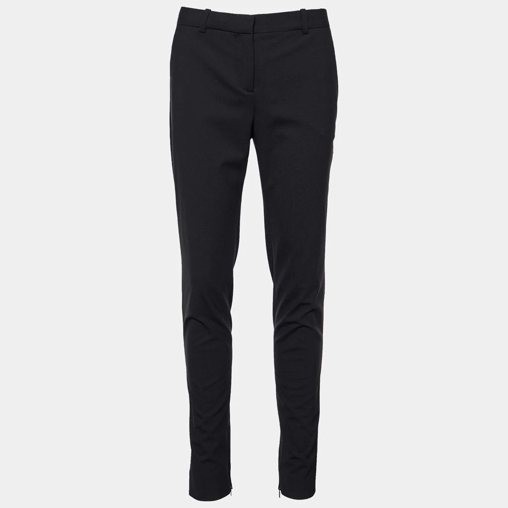 商品[二手商品] Versace|Versace Black Stretch Wool Tailored Trousers L,价格¥1855,第1张图片