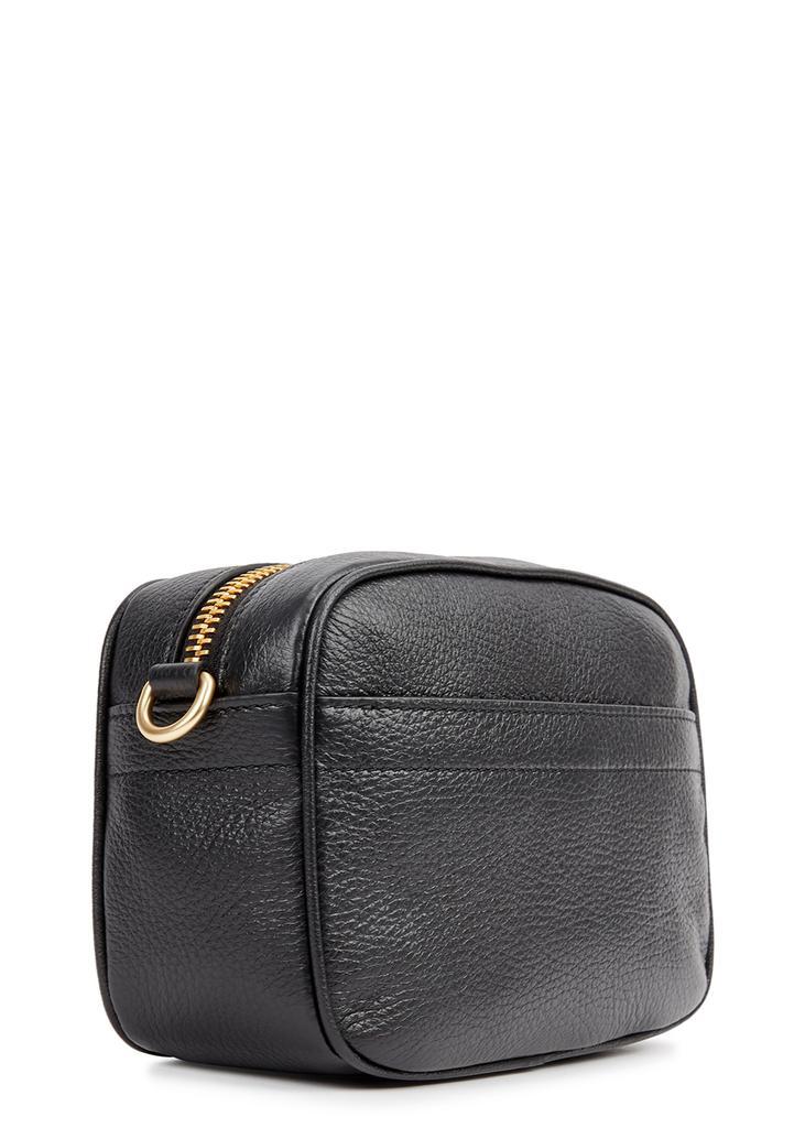 商品Moschino|Black logo leather cross-body bag,价格¥5757,第4张图片详细描述