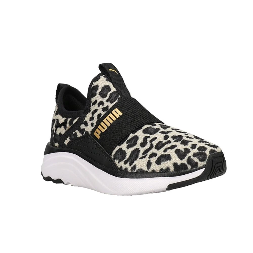 商品Puma|Soft Sophia Slip On Leopard Sneakers (Little Kid),价格¥303,第2张图片详细描述