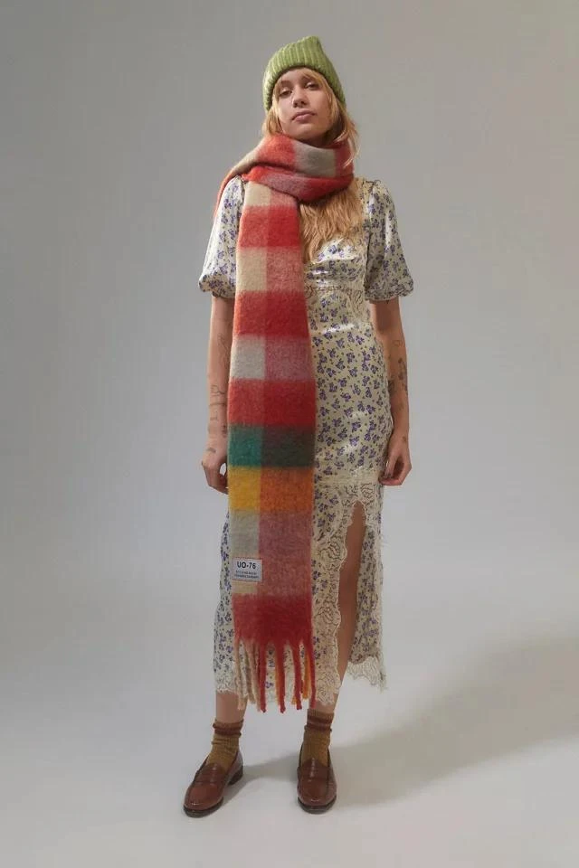 商品Urban Outfitters|UO Lauren Lace-Trim Floral Midi Dress,价格¥150,第4张图片详细描述