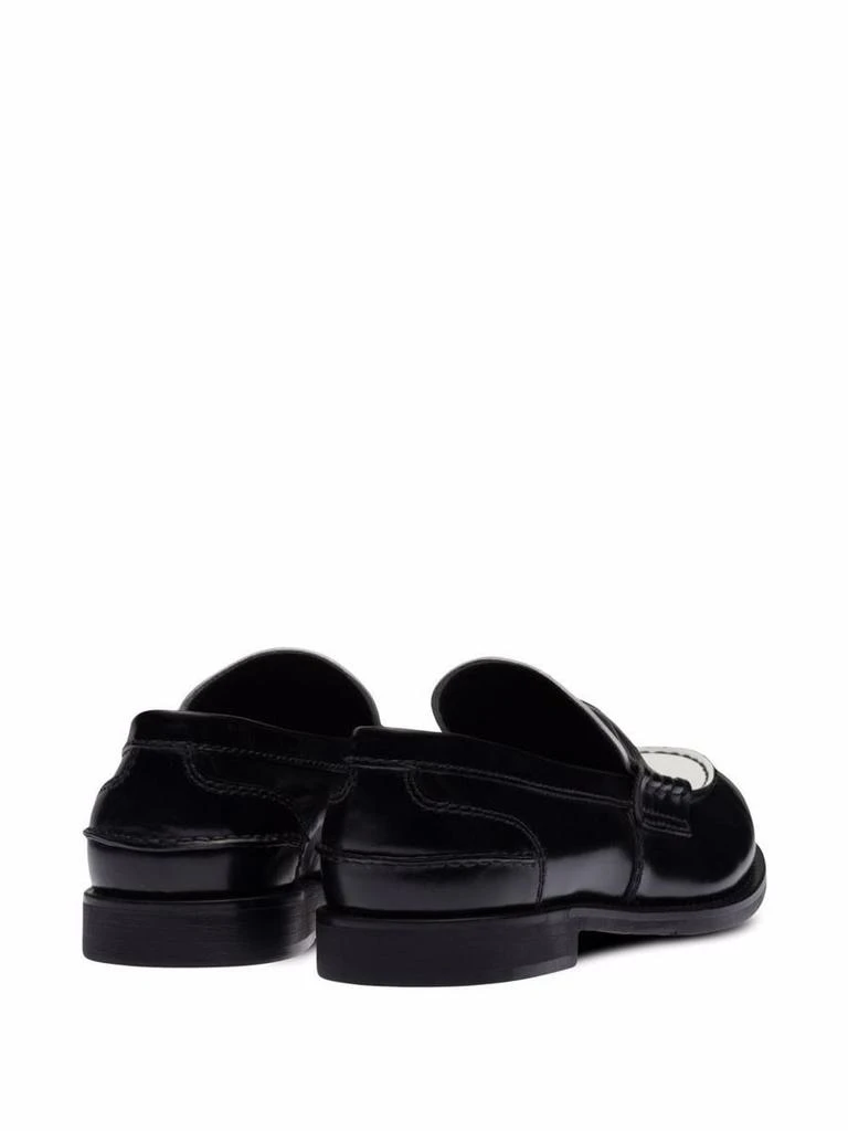 商品Miu Miu|MIU MIU  leather penny loafers,价格¥7233,第3张图片详细描述