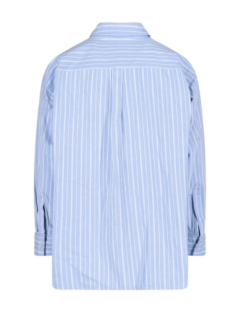 商品Alexander Wang|Alexander Wang Striped Denim Shirt Jacket,价格¥3747,第2张图片详细描述