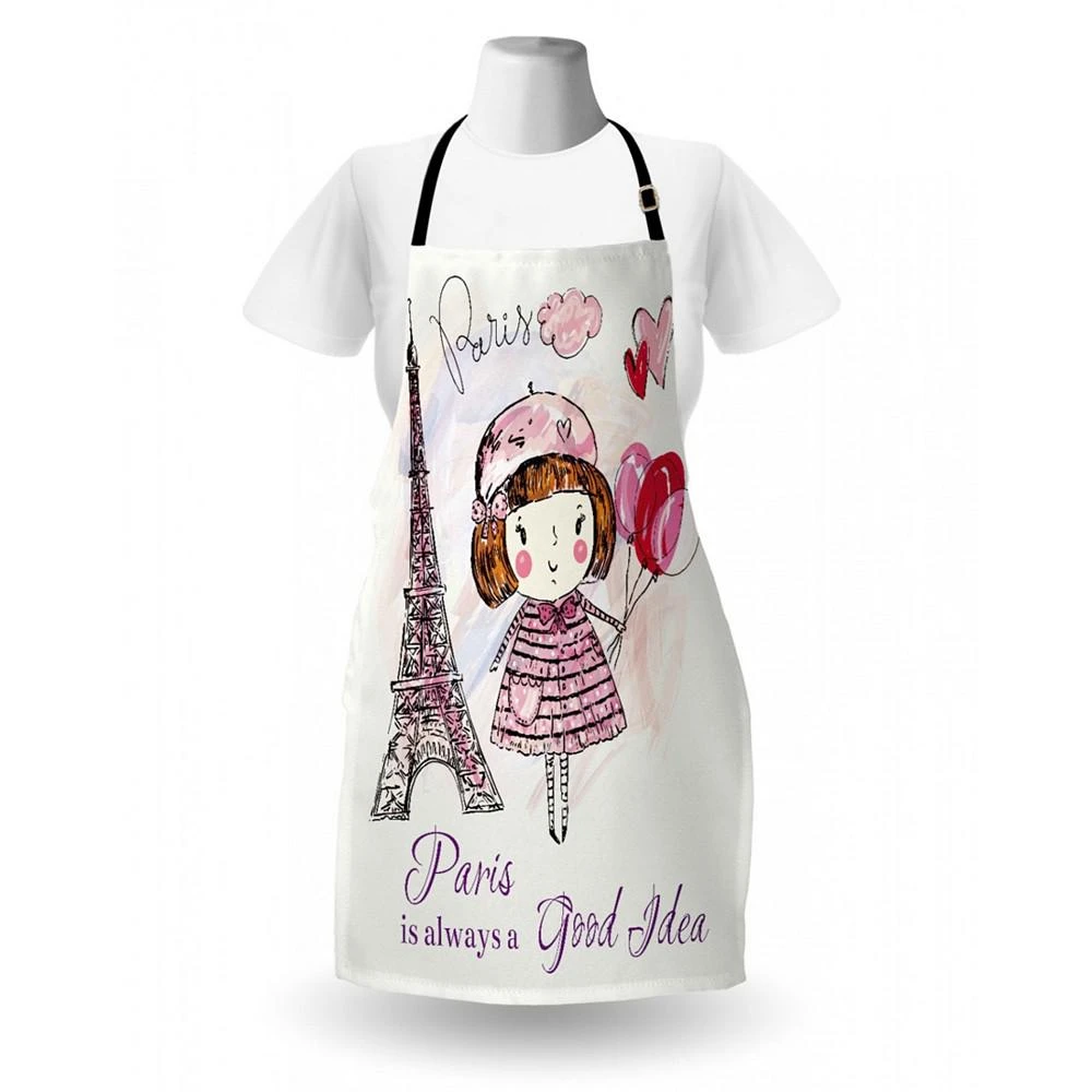 商品Ambesonne|Paris Apron,价格¥402,第2张图片详细描述
