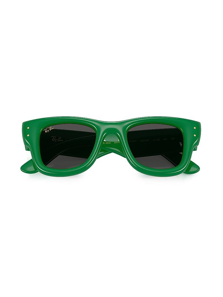 小物 Rayban  wayfarer GREEN Ray-Ban A$AP Rocky 0Rb4940 47MM Wayfarer Puffer Square Sunglasses
