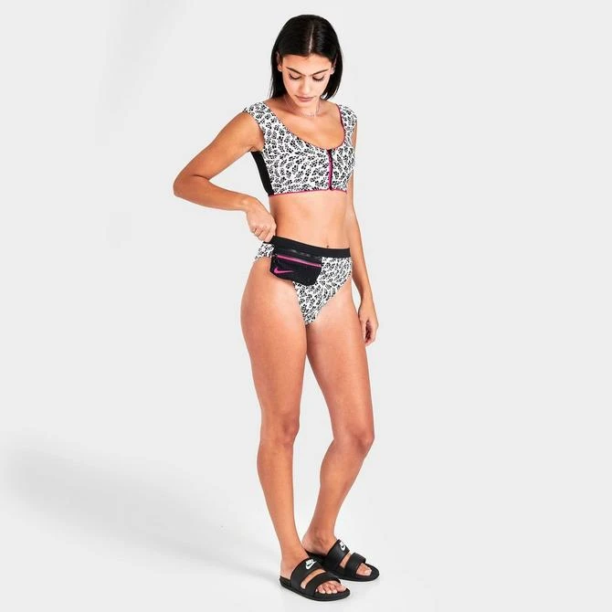 商品NIKE|Women's Nike Party Dots High-Waisted Bikini Bottoms,价格¥165,第2张图片详细描述