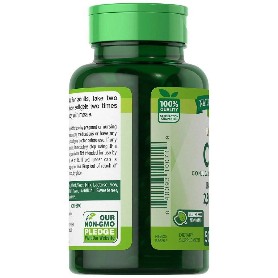 商品Nature's Truth|Ultimate CLA Conjugated Linoleic Acid Leanlok 1,250 mg,价格¥45,第4张图片详细描述