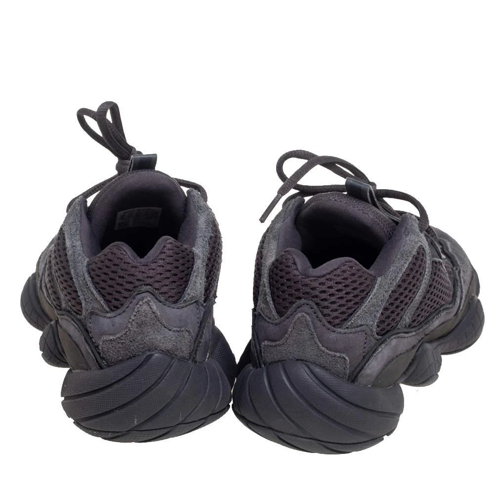 商品[二手商品] YEEZY|Yeezy x Adidas Black Suede and Mesh 500 Utility Black Sneakers 38 2/3,价格¥1215,第5张图片详细描述