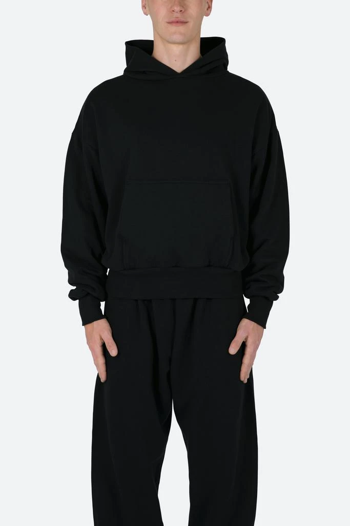 商品MNML|Double Layer Hoodie - Black,价格¥478,第3张图片详细描述