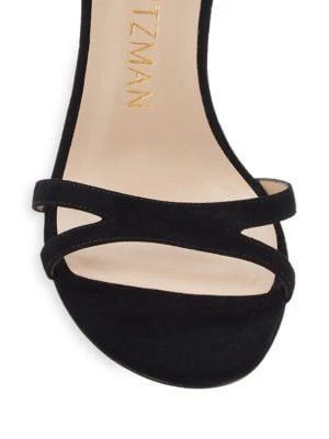 商品Stuart Weitzman|Soiree Suede Sandals,价格¥639,第5张图片详细描述