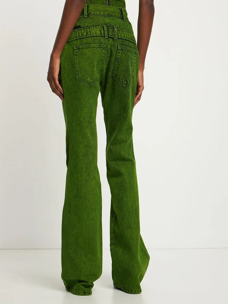 商品ANDERSSON BELL|Joean Double Waist Cotton Denim Jeans,价格¥1908,第1张图片