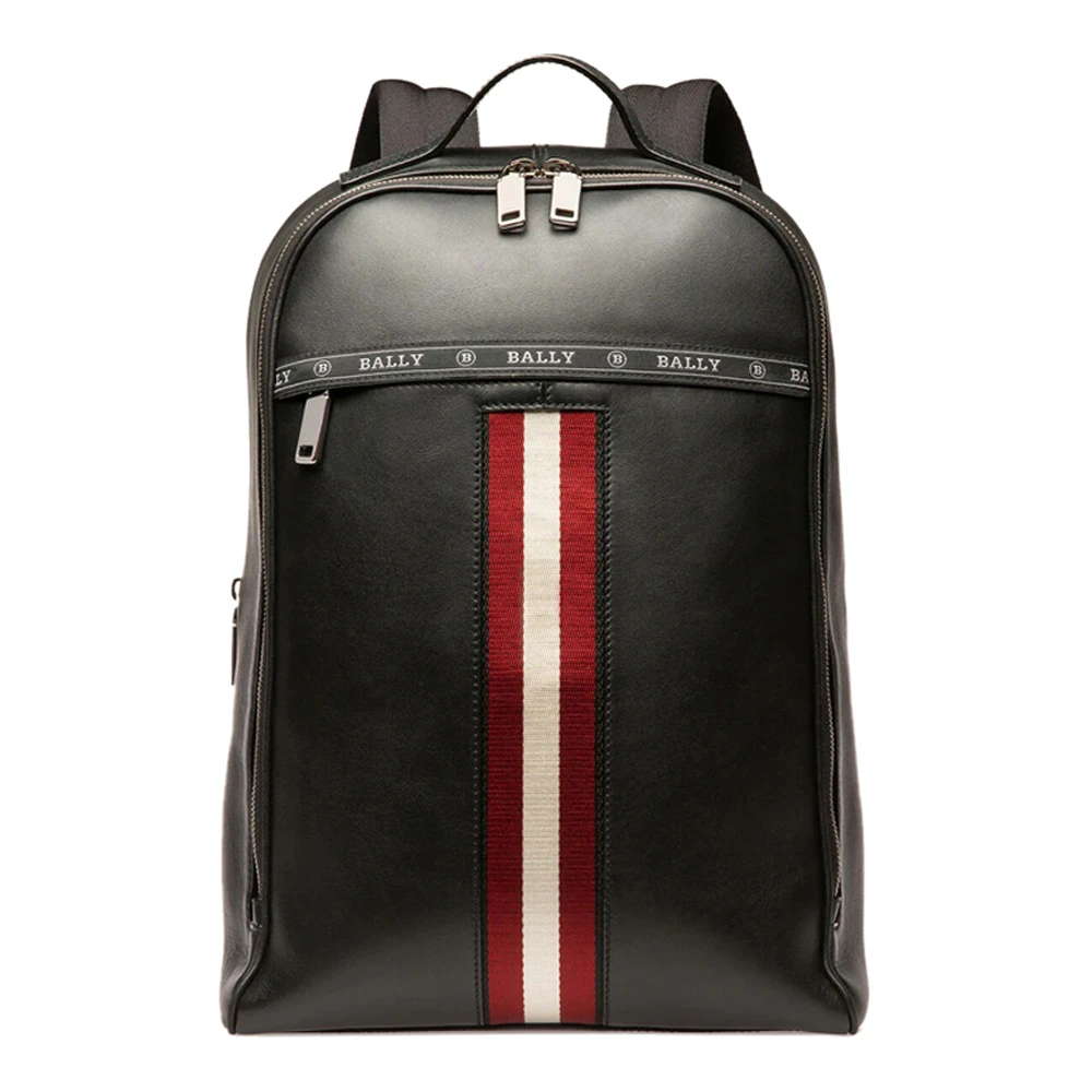BALLY 男士纯色牛皮双肩包6231723 商品