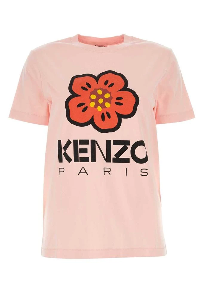 商品Kenzo|Kenzo Logo Printed Crewneck T-Shirt,价格¥783,第1张图片