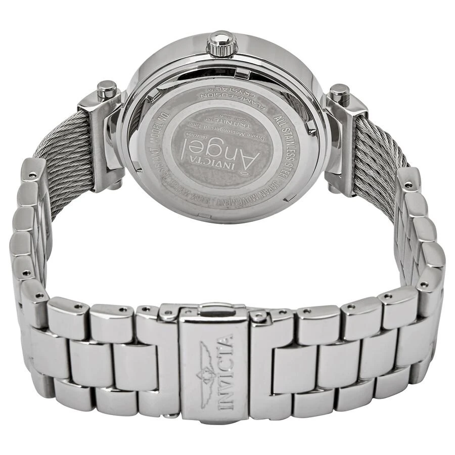 商品Invicta|Invicta Angel Quartz Crystal Silver Dial Ladies Watch 28915,价格¥524,第3张图片详细描述