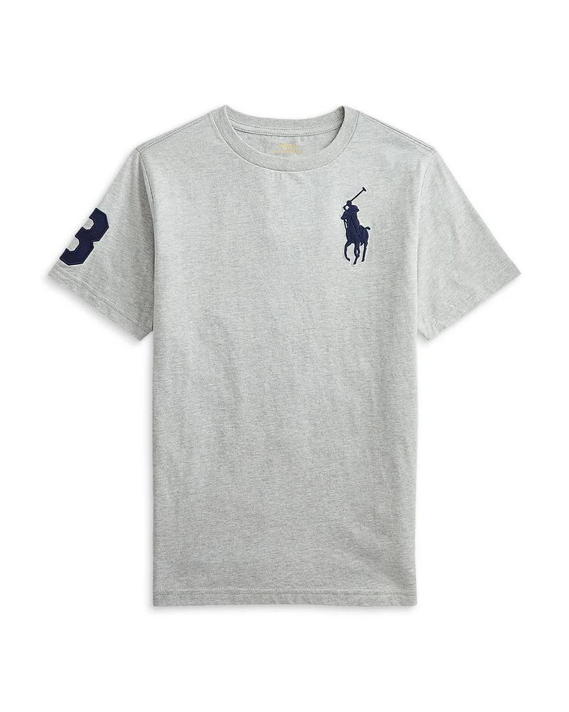 商品Ralph Lauren|Boys' Big Pony Cotton Tee - Little Kid, Big Kid,价格¥158,第1张图片详细描述