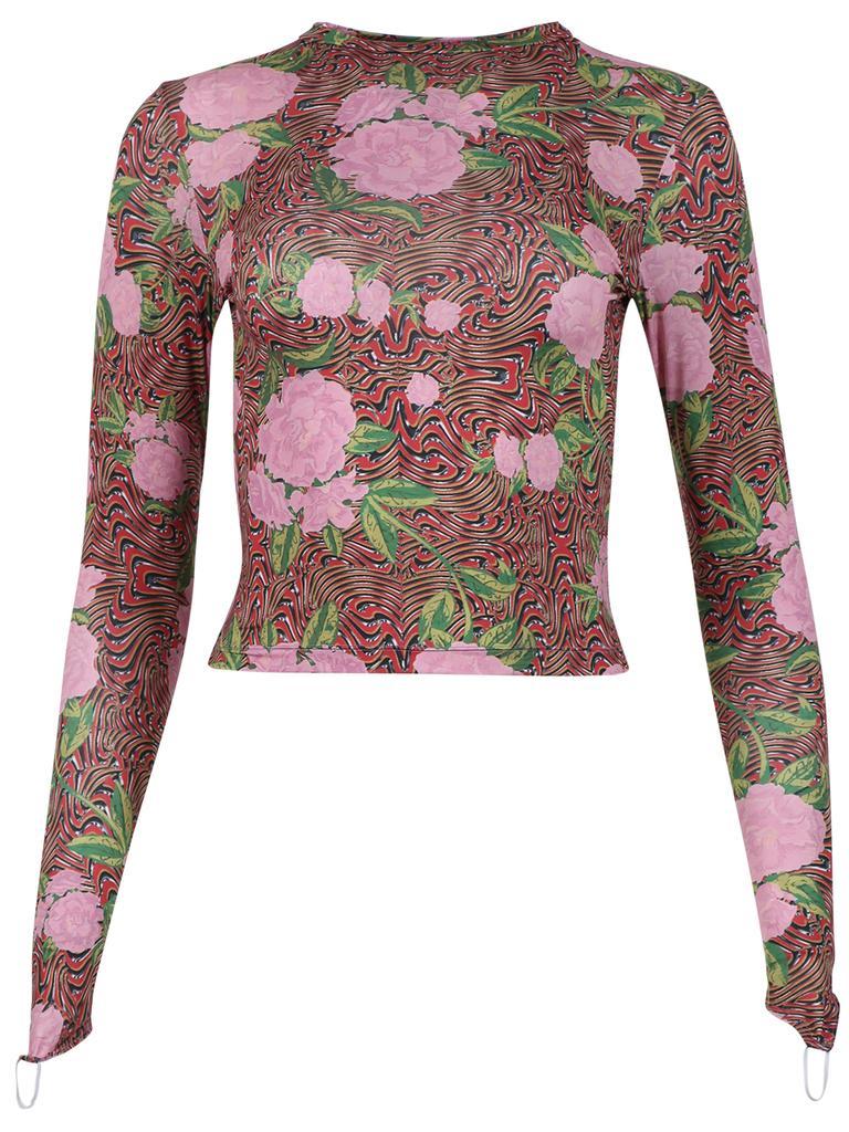 商品Maisie Wilen|Floral Print Body Shop Top,价格¥2610,第1张图片