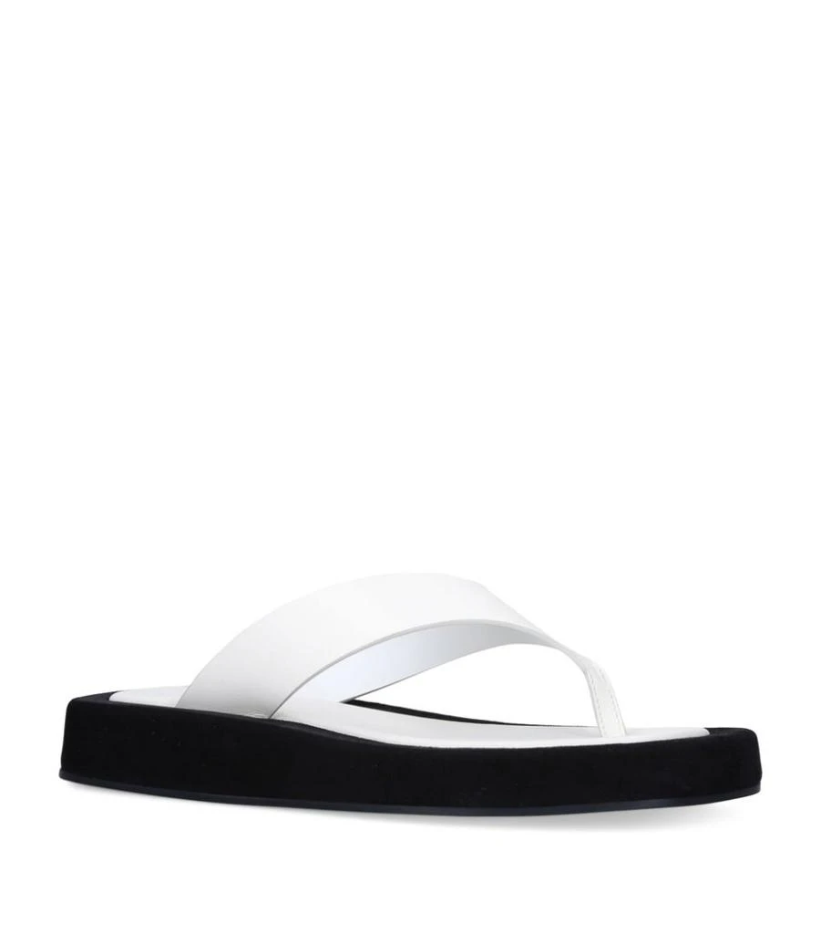 商品The Row|Leather Ginza Flip Flops,价格¥5842,第1张图片