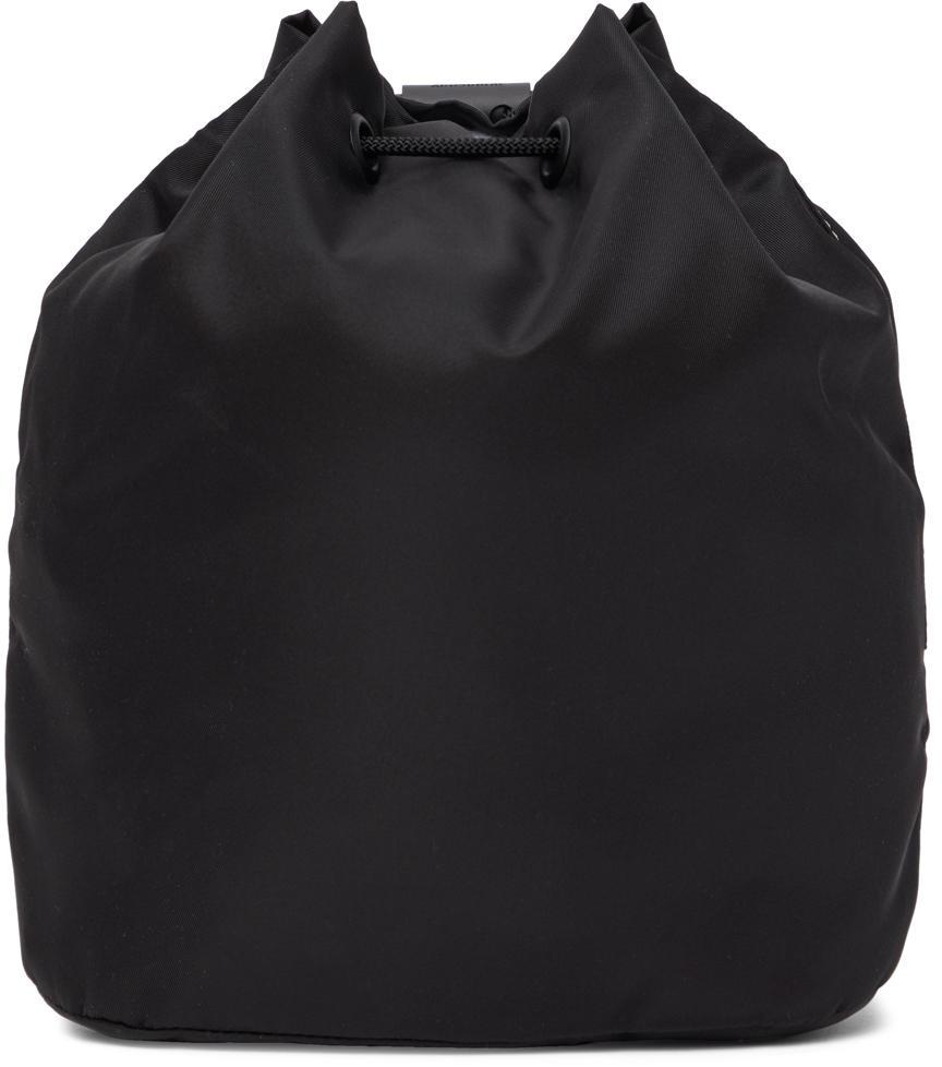 商品Burberry|Black Nylon Badge Appliqué Backpack,价格¥2867,第4张图片详细描述