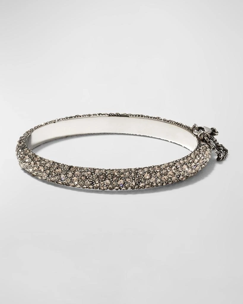 商品Alexander McQueen|Pave Thin Cuff Bracelet,价格¥6101,第1张图片