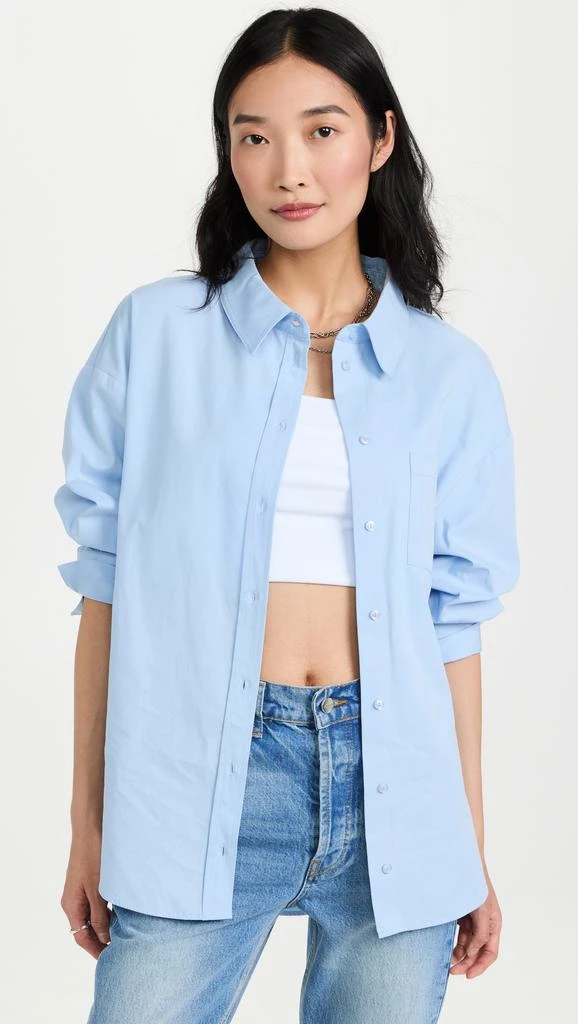 商品ANINE BING|ANINE BING MIKA 衬衫 - 蓝色,价格¥1450,第2张图片详细描述