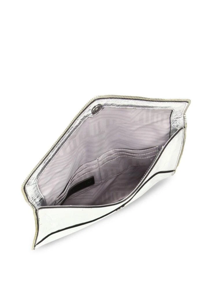 商品Rebecca Minkoff|Leo Leather Clutch,价格¥285,第2张图片详细描述