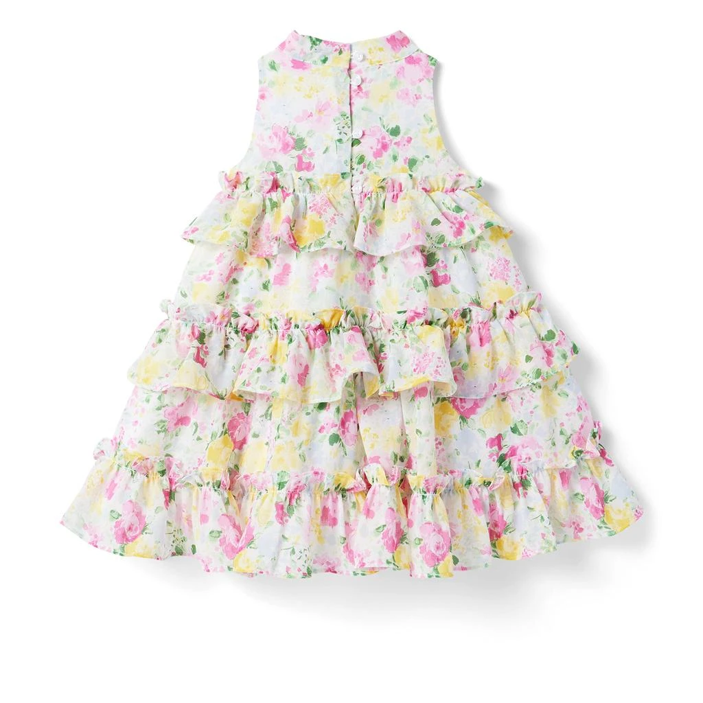 商品Janie and Jack|Tiered Floral Dress (Toddler/Little Kids/Big Kids),价格¥584,第2张图片详细描述