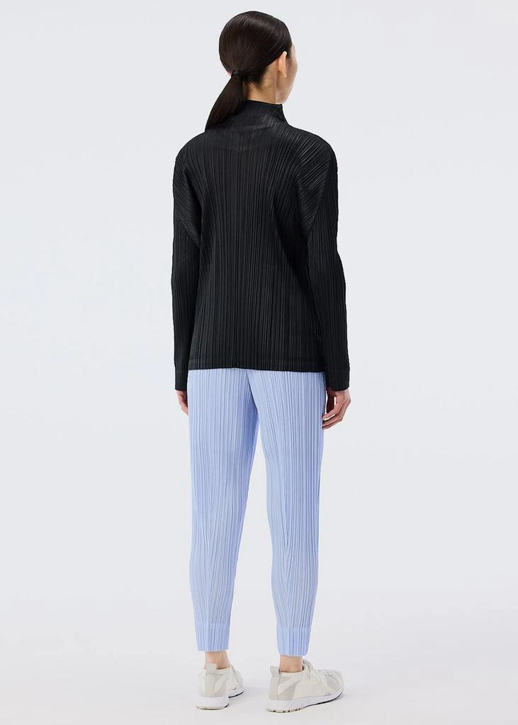 商品Pleats Please|Pleats Please Issey Miyake Black Pleated Blouson,价格¥4409,第3张图片详细描述